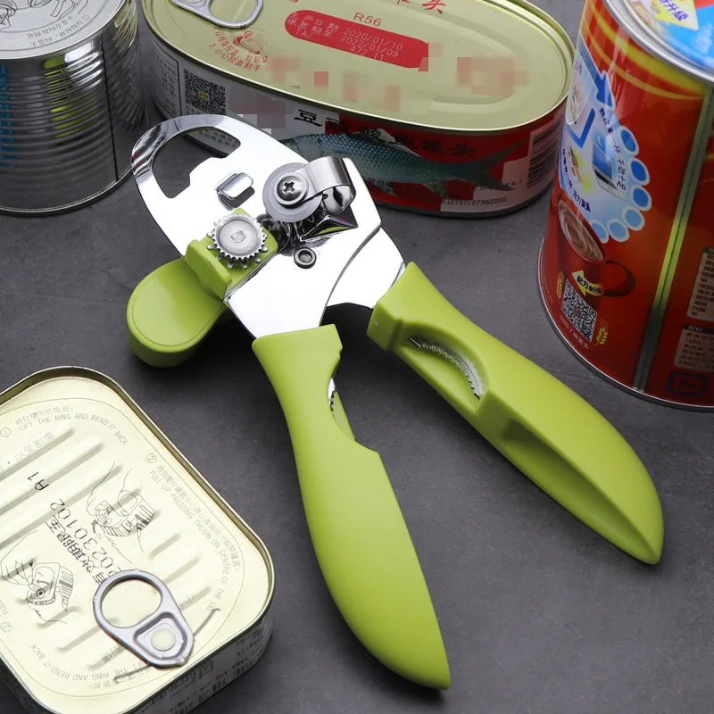 Four-in-one Multifunctional Manual Can Opener Screw Cap Bottle Opener Kitchen Opener Tool Canning Knife Kitchen Accessories
Four-in-one Multifunctional Manual Can Opener Screw Cap Bottle Opener Kitchen Opener Tool Canning Knife Kitchen Accessories