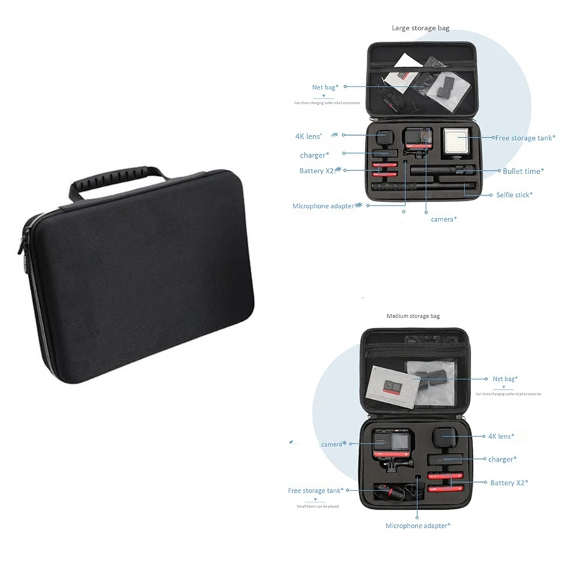 Сумка для хранения Keayisofine для Insta360 ONE R, защитный футляр для панорамной камеры, аксессуар для портативной камеры
Сумка для хранения Keayisofine для Insta360 ONE R, защитный футляр для панорамной камеры, аксессуар для портативной камеры