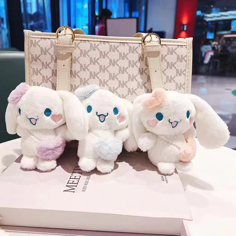 Sanrio Keychain Kawaii Cinnamoroll Anime Cute Plush Toy Couple Backpack Ornament Cartoon Beautiful Girls Car Accessories Gift
Sanrio Keychain Kawaii Cinnamoroll Anime Cute Plush Toy Couple Backpack Ornament Cartoon Beautiful Girls Car Accessories Gift