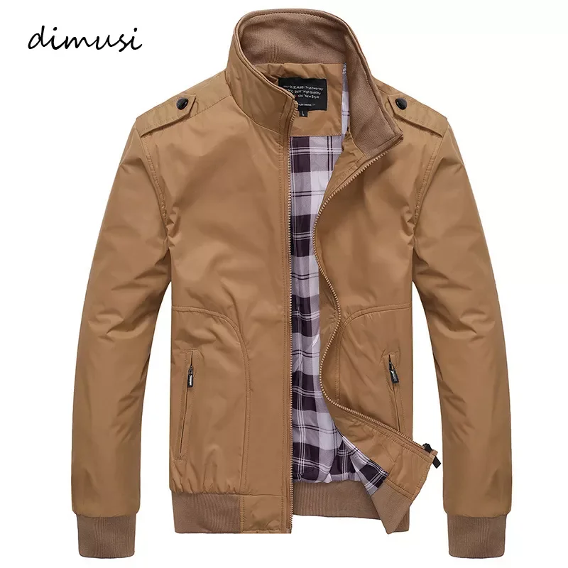 NEW IN DIMUSI Mens Jackets Spring Autumn Casual Coats Solid Color Mens Sportswear Stand Collar Slim Jackets Male Bomber Jackets
NEW IN DIMUSI Mens Jackets Spring Autumn Casual Coats Solid Color Mens Sportswear Stand Collar Slim Jackets Male Bomber Jackets