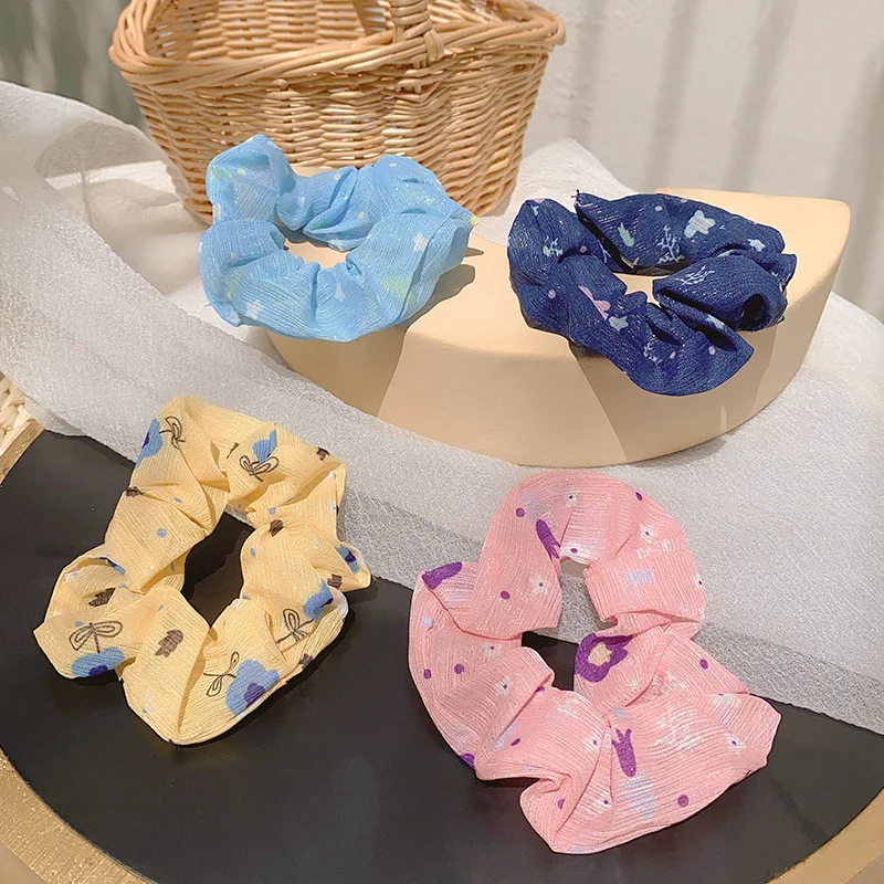 Woman Printed Elastic Hair Ties Fashion Korean Style Hairband Scrunchies Girls Ponytail Holders Rubber Band Hair Accessories
Woman Printed Elastic Hair Ties Fashion Korean Style Hairband Scrunchies Girls Ponytail Holders Rubber Band Hair Accessories