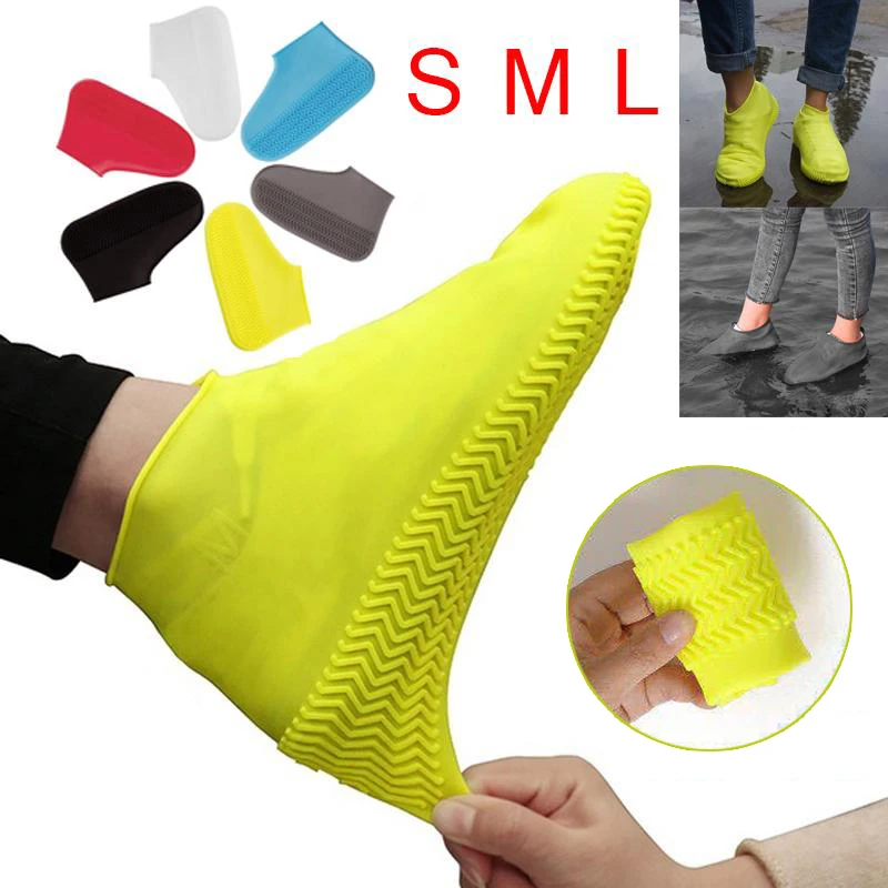 Rain Boots Waterproof Shoe Cover Silicone Unisex Shoes Protectors Waterproof Non-Slip Shoe Covers Reusable Outdoor Rainy Boots
Rain Boots Waterproof Shoe Cover Silicone Unisex Shoes Protectors Waterproof Non-Slip Shoe Covers Reusable Outdoor Rainy Boots