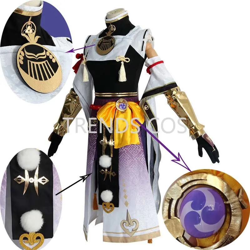 High Quality Game Genshin Impact Makes Sara Cosplay Costume Playing Sara Full Set with Mask Dress Socks Wig Sara Outfits Role Pl
High Quality Game Genshin Impact Makes Sara Cosplay Costume Playing Sara Full Set with Mask Dress Socks Wig Sara Outfits Role Pl
