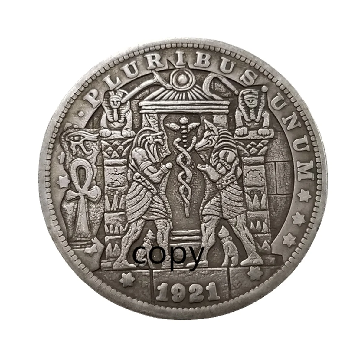 Anubis Egyptian HOBO COIN Rangers COIN US Coin Gift Challenge REPLICA Commemorative Coin - REPLICA Coin Medal Coins Collection
Anubis Egyptian HOBO COIN Rangers COIN US Coin Gift Challenge REPLICA Commemorative Coin - REPLICA Coin Medal Coins Collection