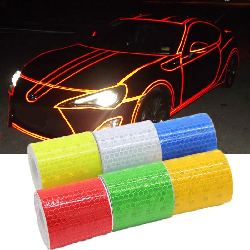 5cm Car Reflective Tape Safety Warning Car Decoration Sticker Reflector Protective Tape Strip Film Auto Motorcycle Sticker
5cm Car Reflective Tape Safety Warning Car Decoration Sticker Reflector Protective Tape Strip Film Auto Motorcycle Sticker
