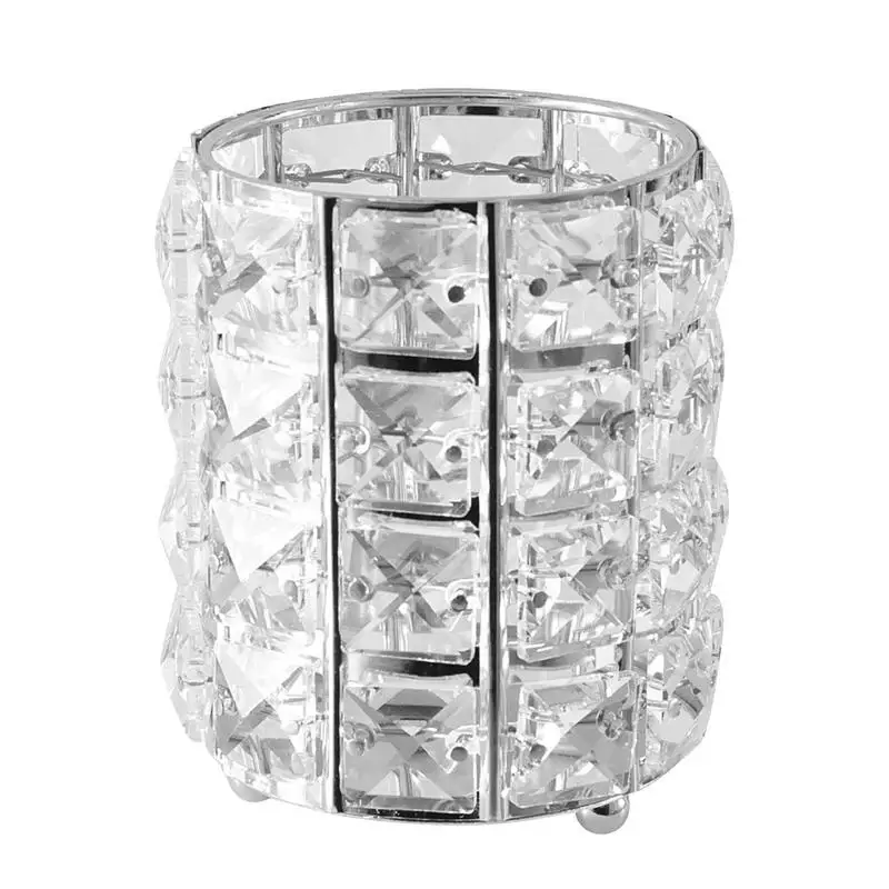 Crystal Cosmetics Pencil Cup Holder Cosmetics Cup Storage Eyebrow Comb Brushes Pen Cup Collection Storage Container For Desktop
Crystal Cosmetics Pencil Cup Holder Cosmetics Cup Storage Eyebrow Comb Brushes Pen Cup Collection Storage Container For Desktop