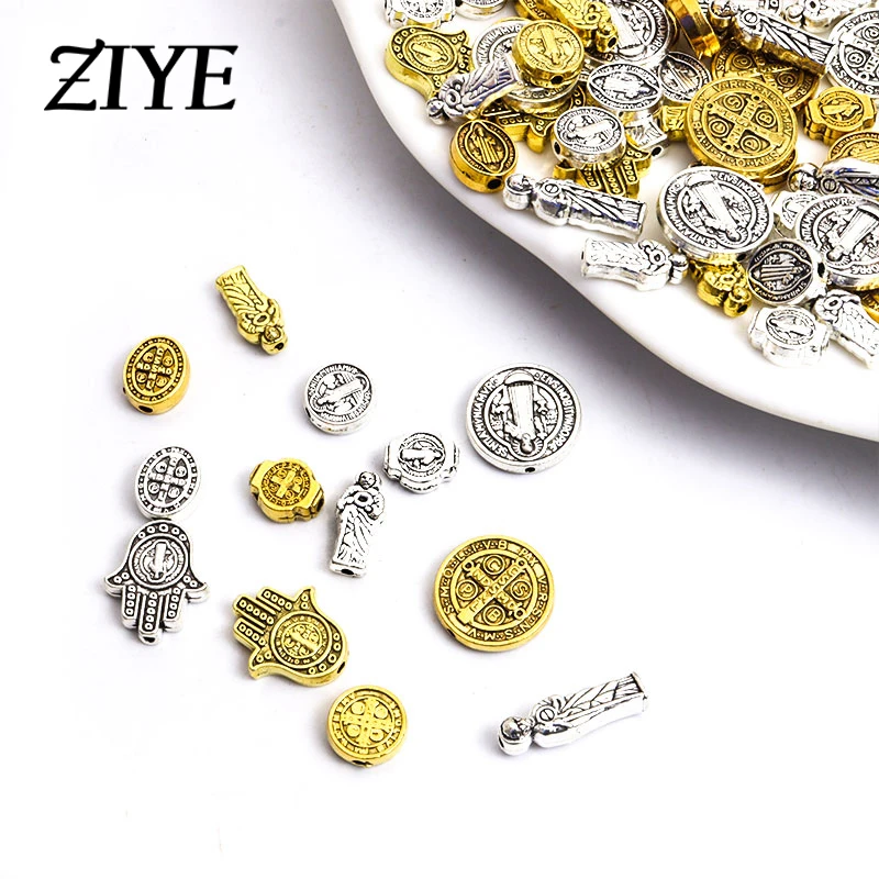 10/20/25pcs Jesus Christ Spacer Beads Antique Silver Plated Loose Beads Necklace Jewelry Making Bracelet Accessories DIY Finding 
10/20/25pcs Jesus Christ Spacer Beads Antique Silver Plated Loose Beads Necklace Jewelry Making Bracelet Accessories DIY Finding