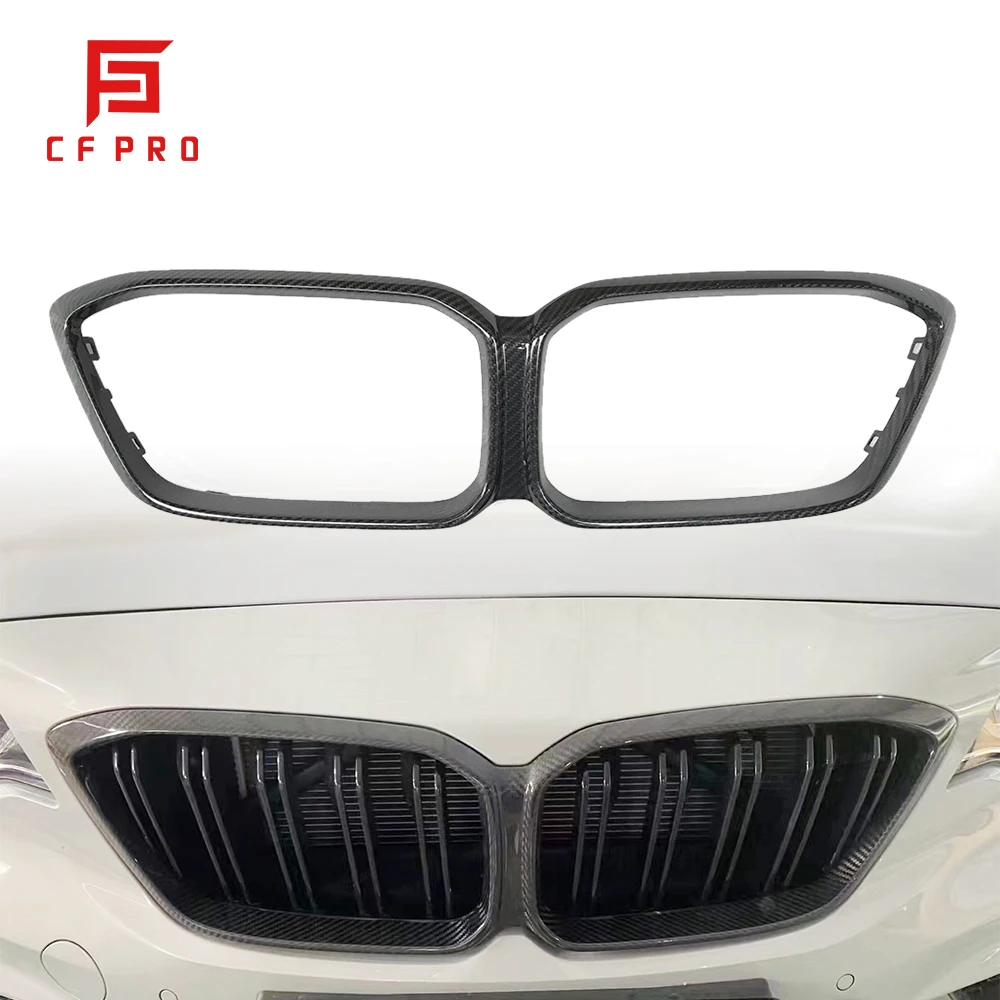 Dry Carbon Fiber Front Bumper Grille Mesh Cover Outer Frame Cover For BMW 2 Series F87 M2C 2019 2020 Competition Car Accessories
Dry Carbon Fiber Front Bumper Grille Mesh Cover Outer Frame Cover For BMW 2 Series F87 M2C 2019 2020 Competition Car Accessories