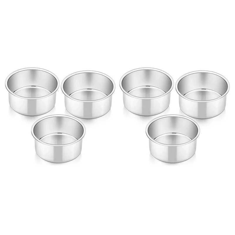 Набор из 6 кастрюль для торта, круглая посуда для выпечки, для мини-торта, пиццы, хлеба, герметичная и Легкая очистка, легко отпускать
Набор из 6 кастрюль для торта, круглая посуда для выпечки, для мини-торта, пиццы, хлеба, герметичная и Легкая очистка, легко отпускать