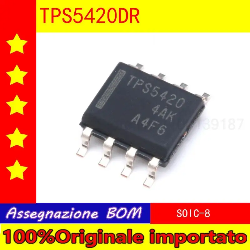 10pcs/lot Home furnishings patch TPS5420DR SOIC - 8-2 a 500 KHZ adjustable step-down chips
10pcs/lot Home furnishings patch TPS5420DR SOIC - 8-2 a 500 KHZ adjustable step-down chips
