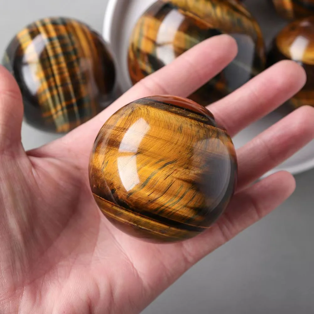 Тигровый глаз, сферический шар для медитации
Тигровый глаз, сферический шар для медитации