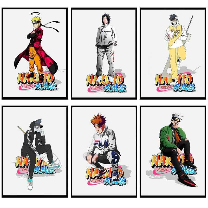 Japanese Anime Canvas Painting Naruto Kakashi Sasuke Wall Poster Print Mural Children Room Living Room Home Decoration Kid Gift
Japanese Anime Canvas Painting Naruto Kakashi Sasuke Wall Poster Print Mural Children Room Living Room Home Decoration Kid Gift