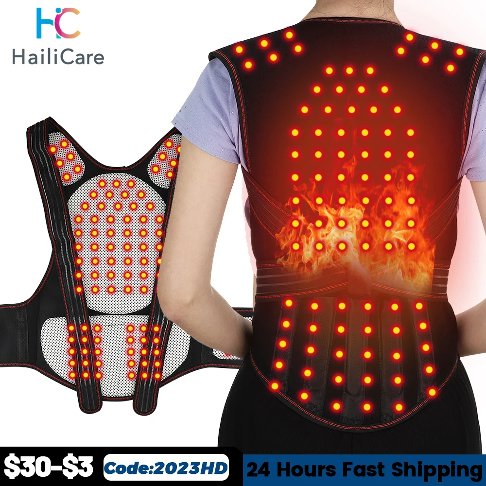 Tourmaline Self-heating Back Support Waist Magnets Therapy Brace Belt Posture Corrector Spine Shoulder Lumbar Posture Correction
Tourmaline Self-heating Back Support Waist Magnets Therapy Brace Belt Posture Corrector Spine Shoulder Lumbar Posture Correction