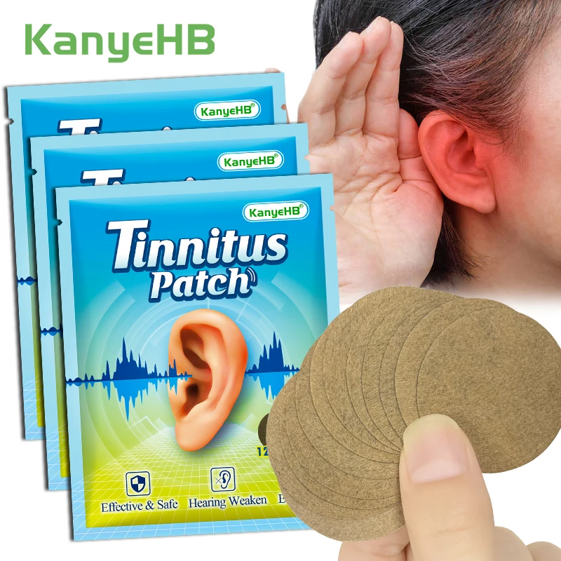 

36Pcs=3Bags Tinnitus Treatment Patch Relief Ear Pain Deaf Dizziness Herbal Plaster Protect Hearing Loss Health Care Patch A1026