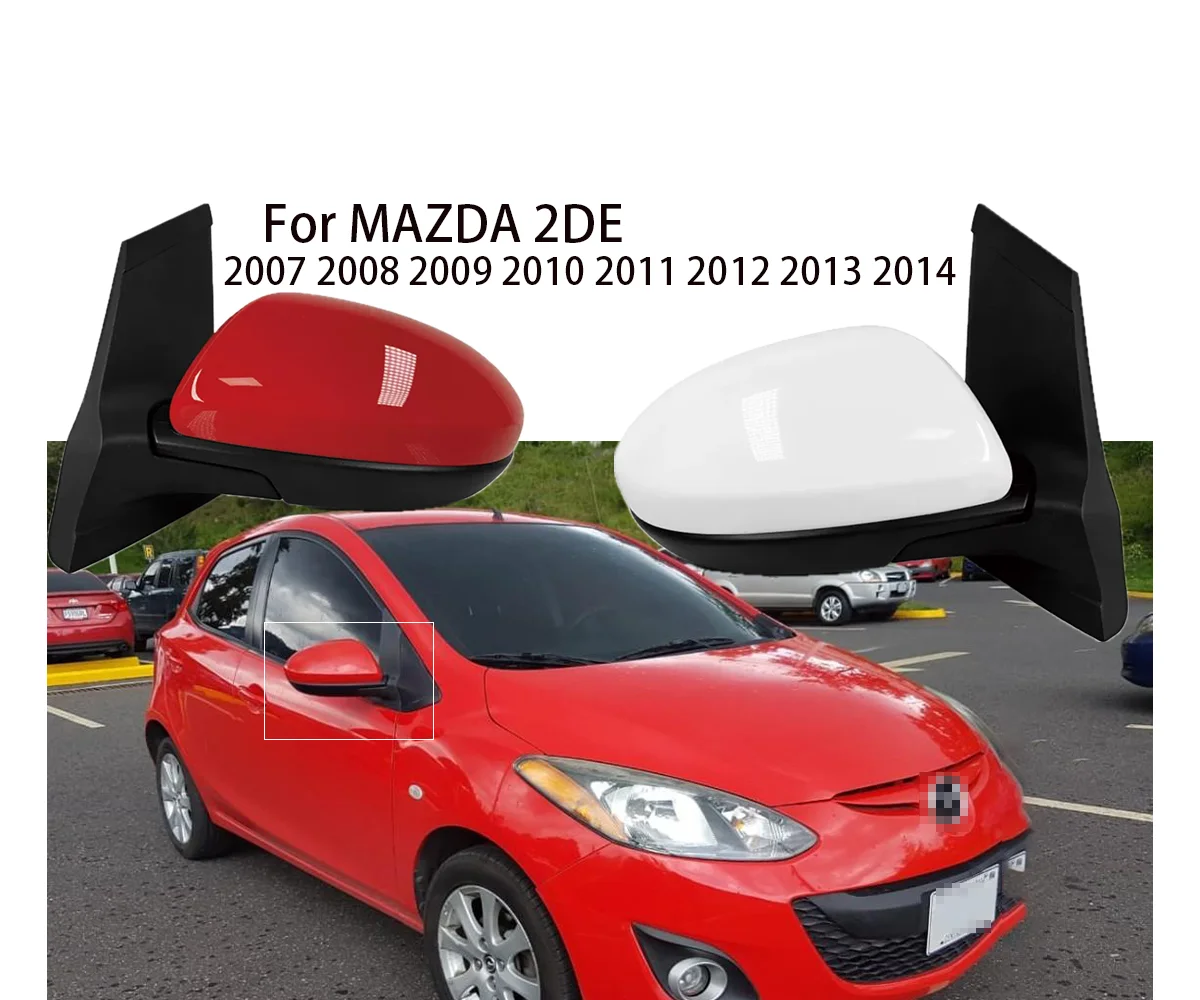 Автомобильное боковое зеркало в сборе подходит для Mazda 2DE 2007-2014, электрическое регулируемое, без светового сигнала поворота, с 3 Проводами
Автомобильное боковое зеркало в сборе подходит для Mazda 2DE 2007-2014, электрическое регулируемое, без светового сигнала поворота, с 3 Проводами