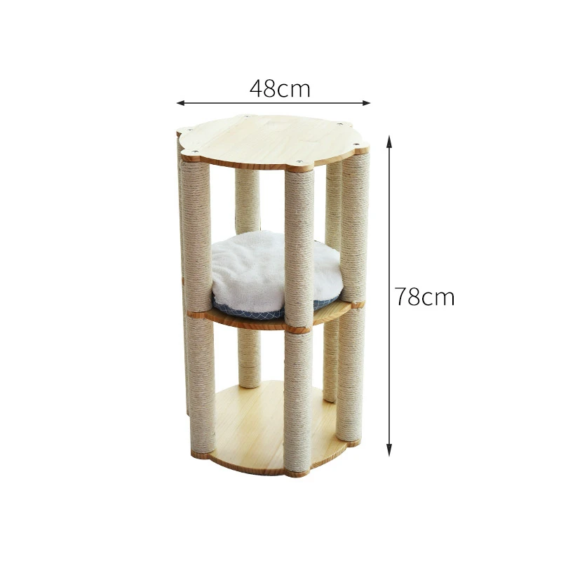 Wholesale easy mounting house customized pet condo natural sisal wood scratcher furniture cat tree
Wholesale easy mounting house customized pet condo natural sisal wood scratcher furniture cat tree