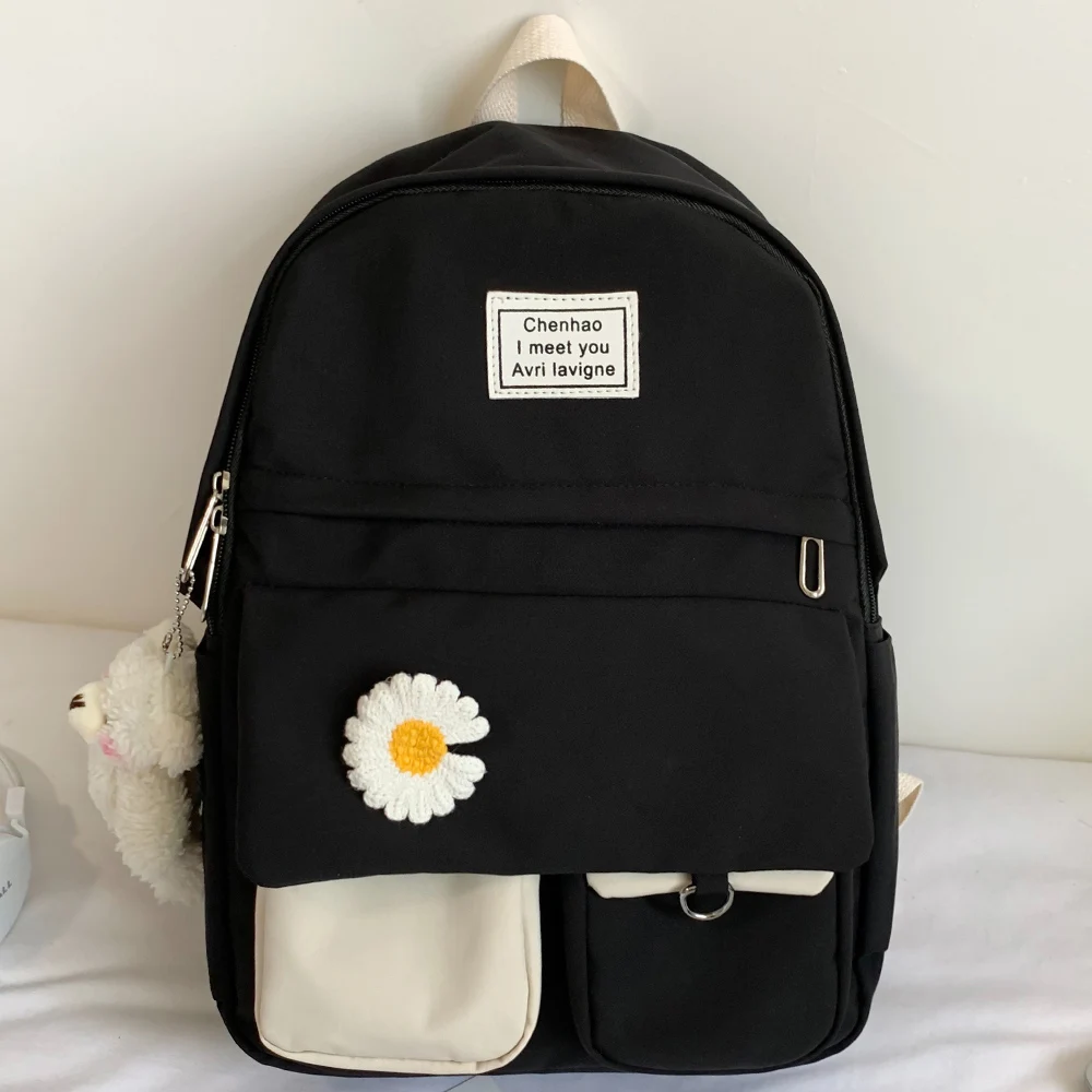 Cute Nylon Girl Student College Backpack Kawaii Book Women School Fashion Female Ladies Flower Trendy Bag Bags Backpack Harajuku
Cute Nylon Girl Student College Backpack Kawaii Book Women School Fashion Female Ladies Flower Trendy Bag Bags Backpack Harajuku