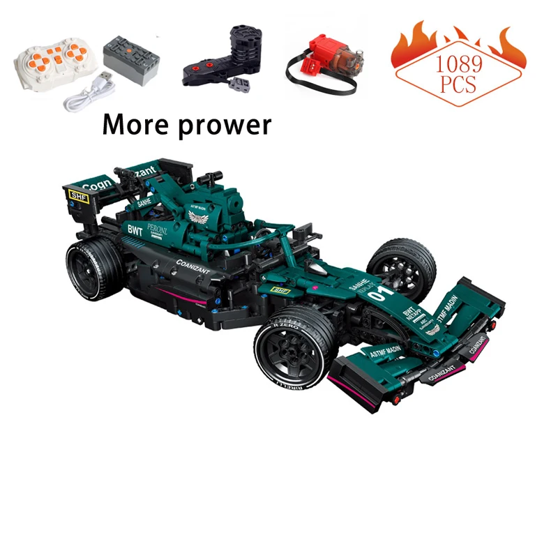 High-tech Formula 1 Race Car Moc 42141 McLarened F1 1:12 Super Racing Bricks Technical Model Building Blocks Toys C016 1248pcs
High-tech Formula 1 Race Car Moc 42141 McLarened F1 1:12 Super Racing Bricks Technical Model Building Blocks Toys C016 1248pcs