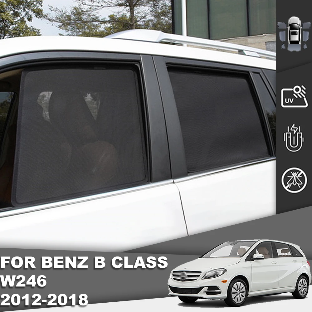 For Mercedes Benz B Class W246 2011-2019 Car Sunshade Magnet Front Windshield Mesh Curtain Baby Rear Window Sun Shade B180 B200
For Mercedes Benz B Class W246 2011-2019 Car Sunshade Magnet Front Windshield Mesh Curtain Baby Rear Window Sun Shade B180 B200