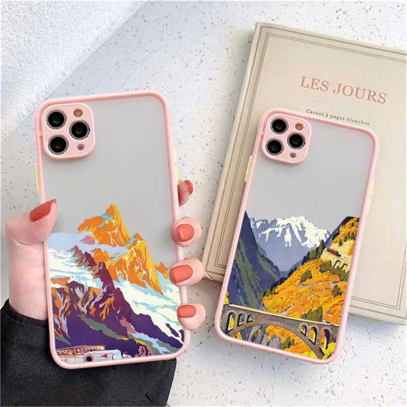 Mountain View Illustrations Phone Case matte transparent For iphone 14 11 12 13 plus mini x xs xr pro max cover
Mountain View Illustrations Phone Case matte transparent For iphone 14 11 12 13 plus mini x xs xr pro max cover
