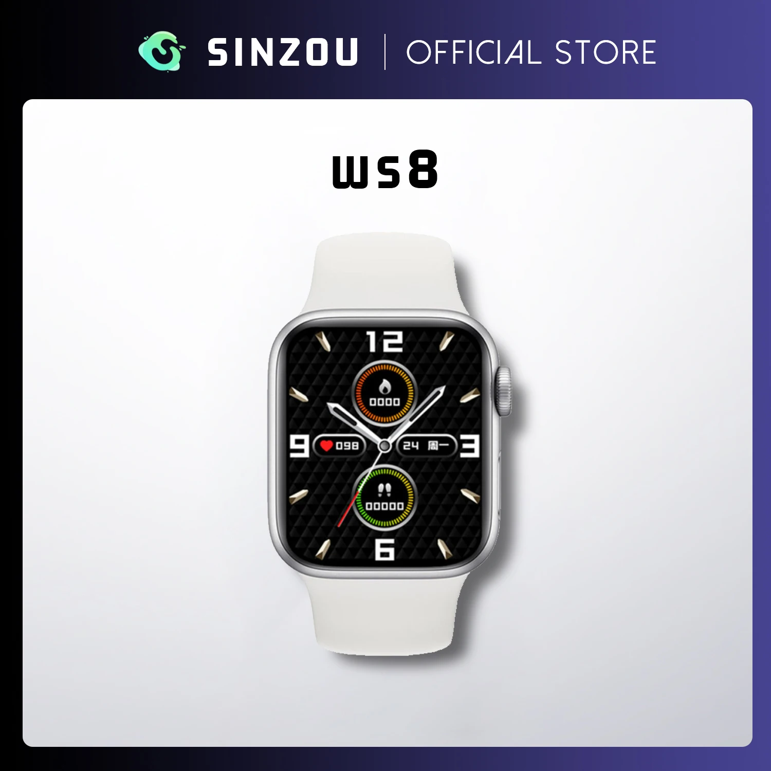 SINZOU WS8 2022 НОВЫЙ ЦИФЕРБЛАТ Смарт-часы для женщин девушек мужские часы Бесплатная доставка IP68 Водонепроницаемые часы подарки
SINZOU WS8 2022 НОВЫЙ ЦИФЕРБЛАТ Смарт-часы для женщин девушек мужские часы Бесплатная доставка IP68 Водонепроницаемые часы подарки
