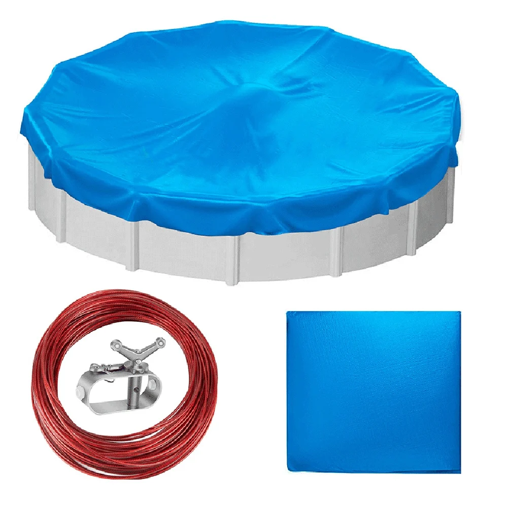 15FT Round Pool Cover,Solar Covers for Above Ground Pools,Pool Cover Protector with Pool Cover and Cable
15FT Round Pool Cover,Solar Covers for Above Ground Pools,Pool Cover Protector with Pool Cover and Cable