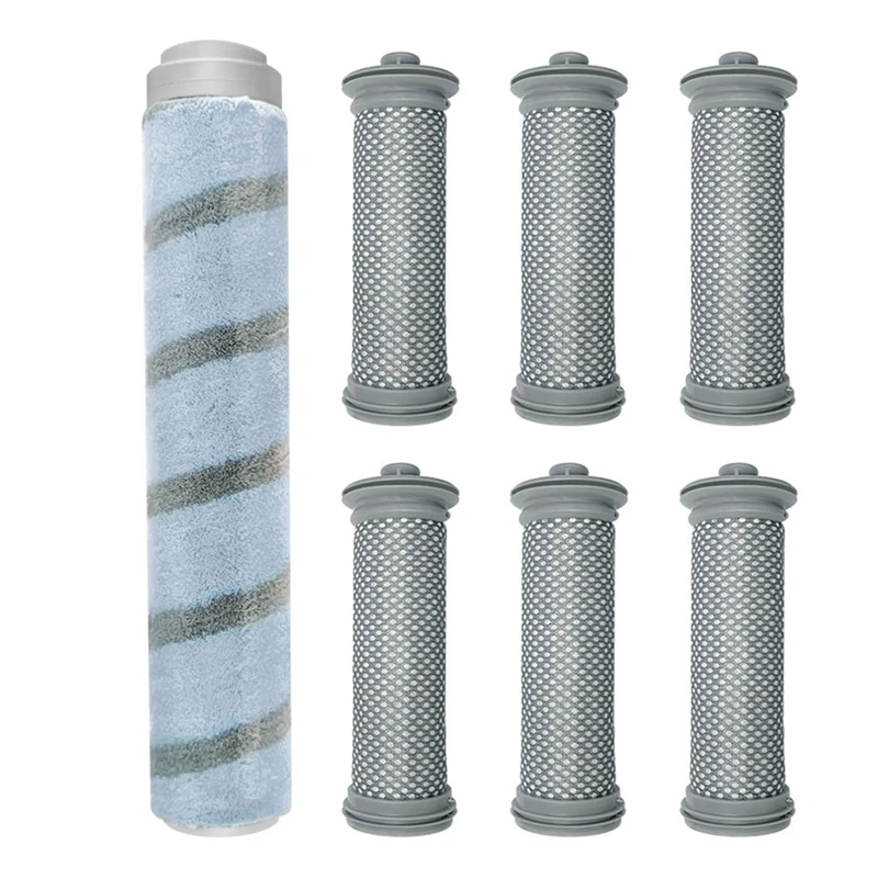 7 Pcs Washable HEPA Filter Roller Brush Replacement Parts For Tineco A10/A11 PURE ONE S11/S12 Vacuum Cleaner 
7 Pcs Washable HEPA Filter Roller Brush Replacement Parts For Tineco A10/A11 PURE ONE S11/S12 Vacuum Cleaner