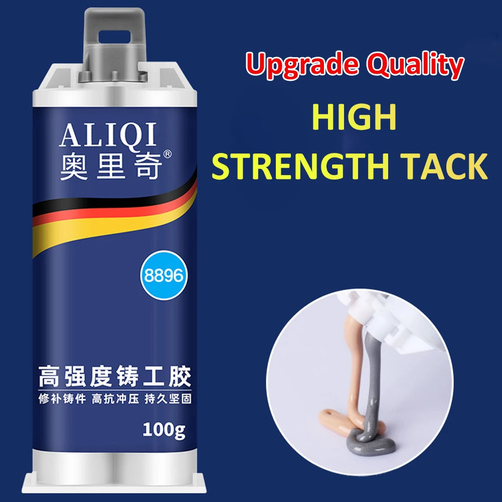50g/100g Metal Repair Glue 2 In1 Industrial AB Glue Syringe Heat Resistant Sealant Cold Weld Strong Defect Repair Agent Glue
50g/100g Metal Repair Glue 2 In1 Industrial AB Glue Syringe Heat Resistant Sealant Cold Weld Strong Defect Repair Agent Glue