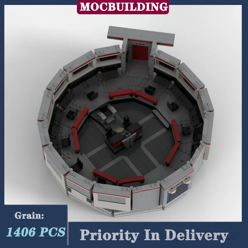 MOC Star Trek Bridge Model Building Block Assembly Starfleet Officer Station Movie Collection Series Toy Gift
MOC Star Trek Bridge Model Building Block Assembly Starfleet Officer Station Movie Collection Series Toy Gift