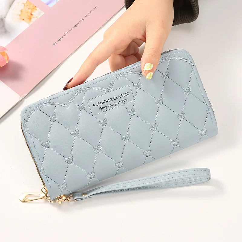 1PWomen'S Wallet Long Money Clip Multifunctional Card Bag Coin Purse Phone Bag Clutch Purse Pu Leather Wallets With Zipper
1PWomen'S Wallet Long Money Clip Multifunctional Card Bag Coin Purse Phone Bag Clutch Purse Pu Leather Wallets With Zipper
