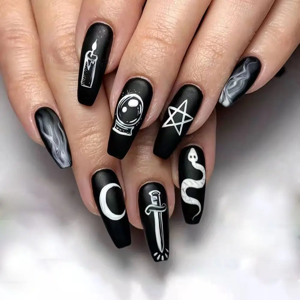 24pcs/Box Ballerina Full Cover Detachable Manicure Tool Wearable Coffin False Nails Fake Nails Nail Tips
24pcs/Box Ballerina Full Cover Detachable Manicure Tool Wearable Coffin False Nails Fake Nails Nail Tips