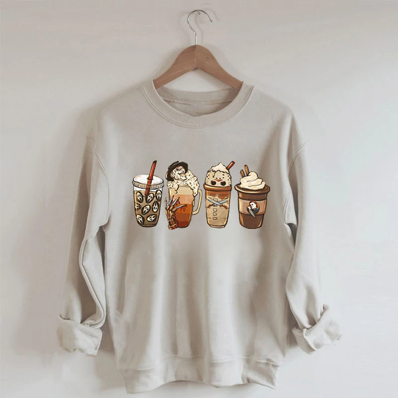 Rheaclot Halloween Horror Fall Coffee Women's Retro Vintage Cotton Long Sleeve SweatShirt
Rheaclot Halloween Horror Fall Coffee Women's Retro Vintage Cotton Long Sleeve SweatShirt