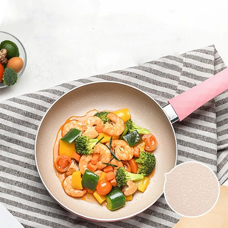Maifan stone pan non-stick frying pan household induction cooker gas stove universal
Maifan stone pan non-stick frying pan household induction cooker gas stove universal