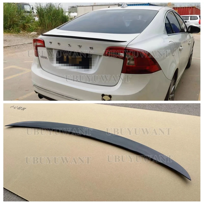 For VOLVO S60 Spoiler 2014-2016 VOLVO S60 High Quality CARBON FIBER Car Rear Wing Primer Color Rear Spoiler 
For VOLVO S60 Spoiler 2014-2016 VOLVO S60 High Quality CARBON FIBER Car Rear Wing Primer Color Rear Spoiler