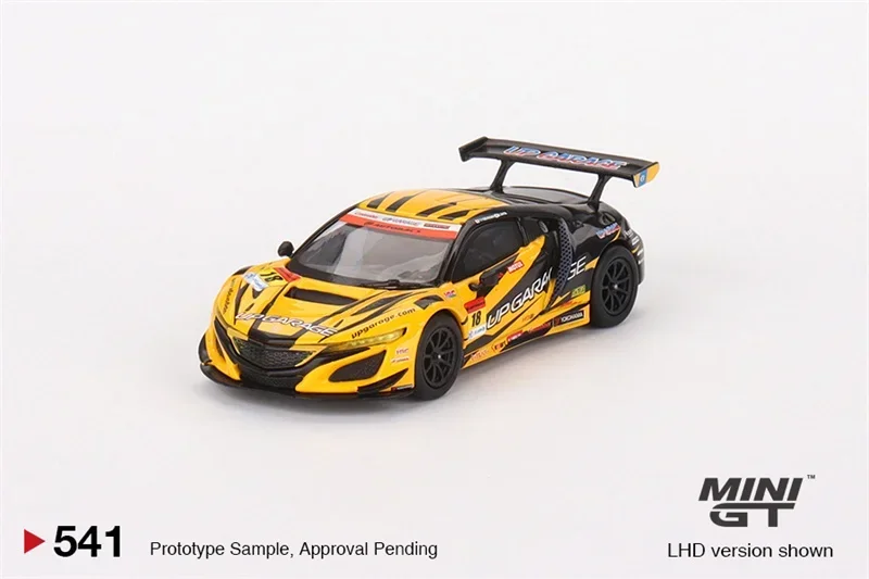 MINI GT 1:64 Honda NSX GT3 EVO22 #18 TEAM UPGARAGE 2022 Super GT Series модель автомобиля LHD
MINI GT 1:64 Honda NSX GT3 EVO22 #18 TEAM UPGARAGE 2022 Super GT Series модель автомобиля LHD