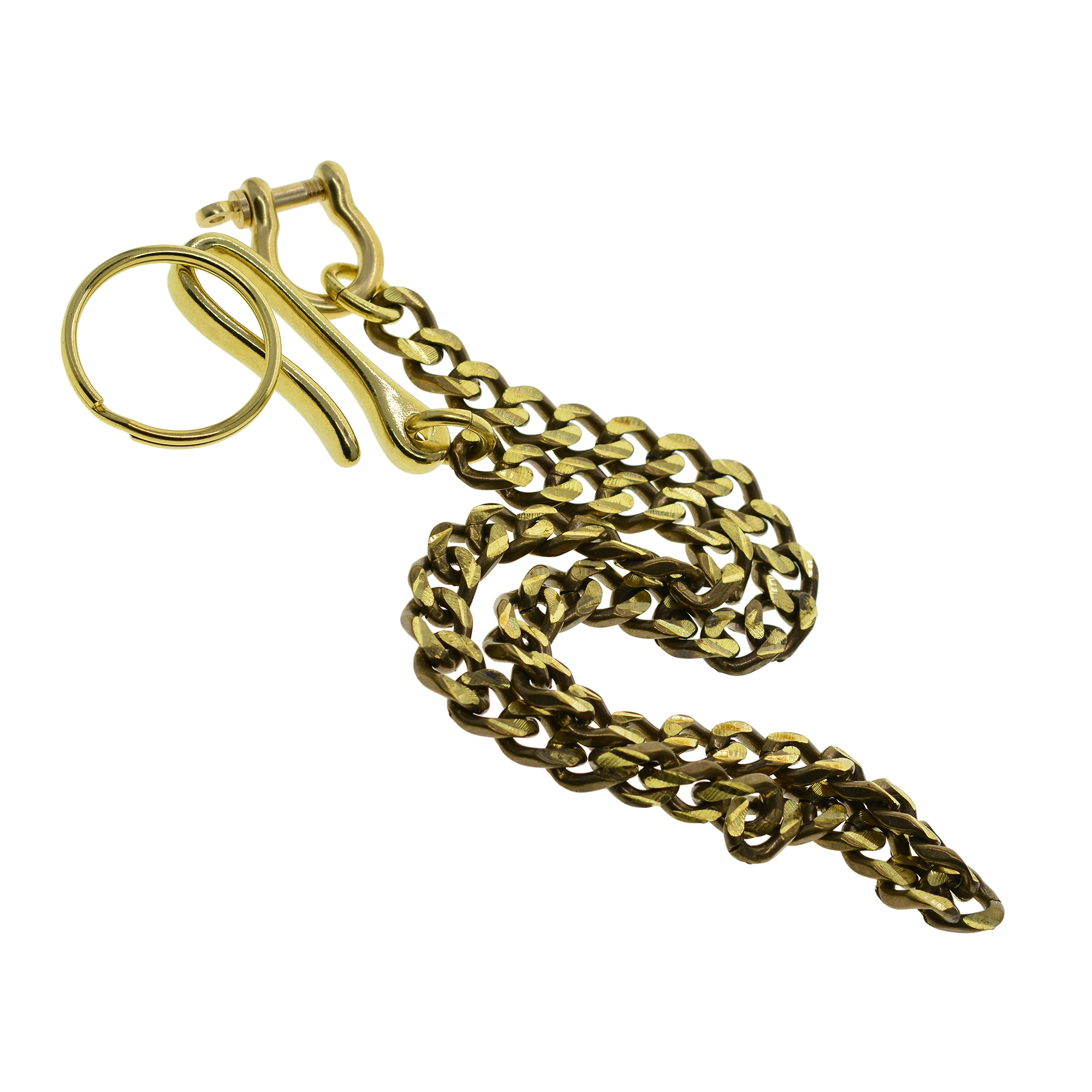 Fine brass wallet jean trousers motorcycle keychians carved Italian 9mm flat cuban link Japanese U fish Hook Shackle FOB EDC
Fine brass wallet jean trousers motorcycle keychians carved Italian 9mm flat cuban link Japanese U fish Hook Shackle FOB EDC