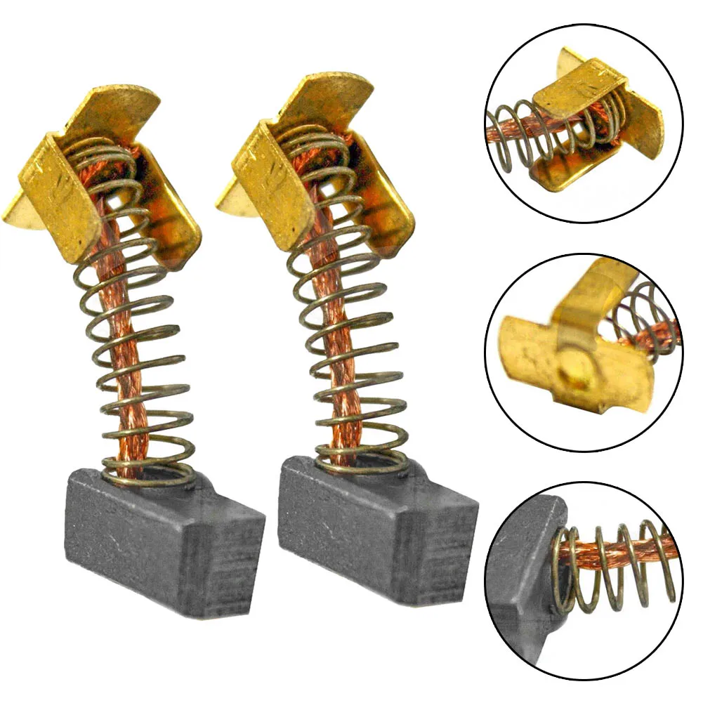 2 Pcs 2609199169 Carbon Brushes Metal 5.8*6.1*12.1mm Replacenent Parts For Bosch Brush 26618-01/25618 Power Tools Accessories
2 Pcs 2609199169 Carbon Brushes Metal 5.8*6.1*12.1mm Replacenent Parts For Bosch Brush 26618-01/25618 Power Tools Accessories