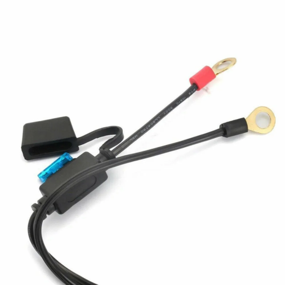 12V Motorcycle Battery Ring Terminal Harness Connector Charger SAE To Ring Cable For Motorcycle Batter Accessories
12V Motorcycle Battery Ring Terminal Harness Connector Charger SAE To Ring Cable For Motorcycle Batter Accessories