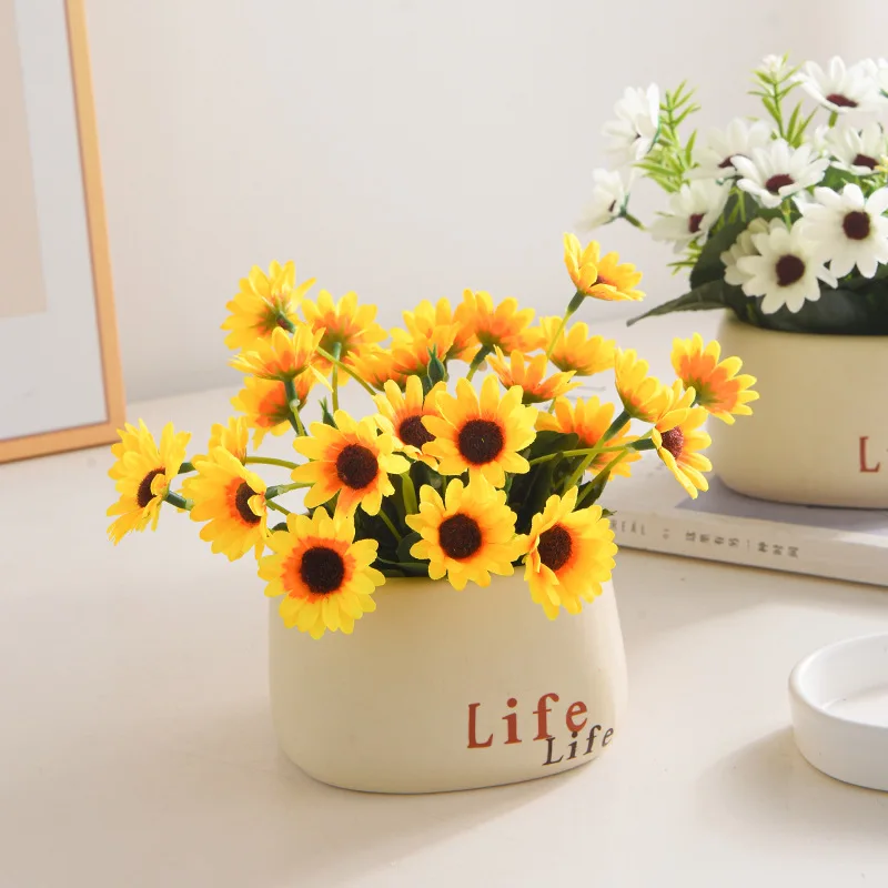 Artificial Decor Small Potted Plants Simple Simulation Flowerpot Fake Floral Home Deco Room Decoration
Artificial Decor Small Potted Plants Simple Simulation Flowerpot Fake Floral Home Deco Room Decoration