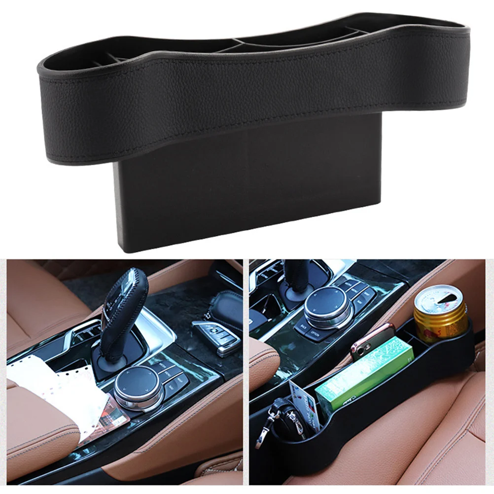 1Pc Car Gap Storage Box Practical Organizer Box Case for Phone Drink Money (Black)
1Pc Car Gap Storage Box Practical Organizer Box Case for Phone Drink Money (Black)