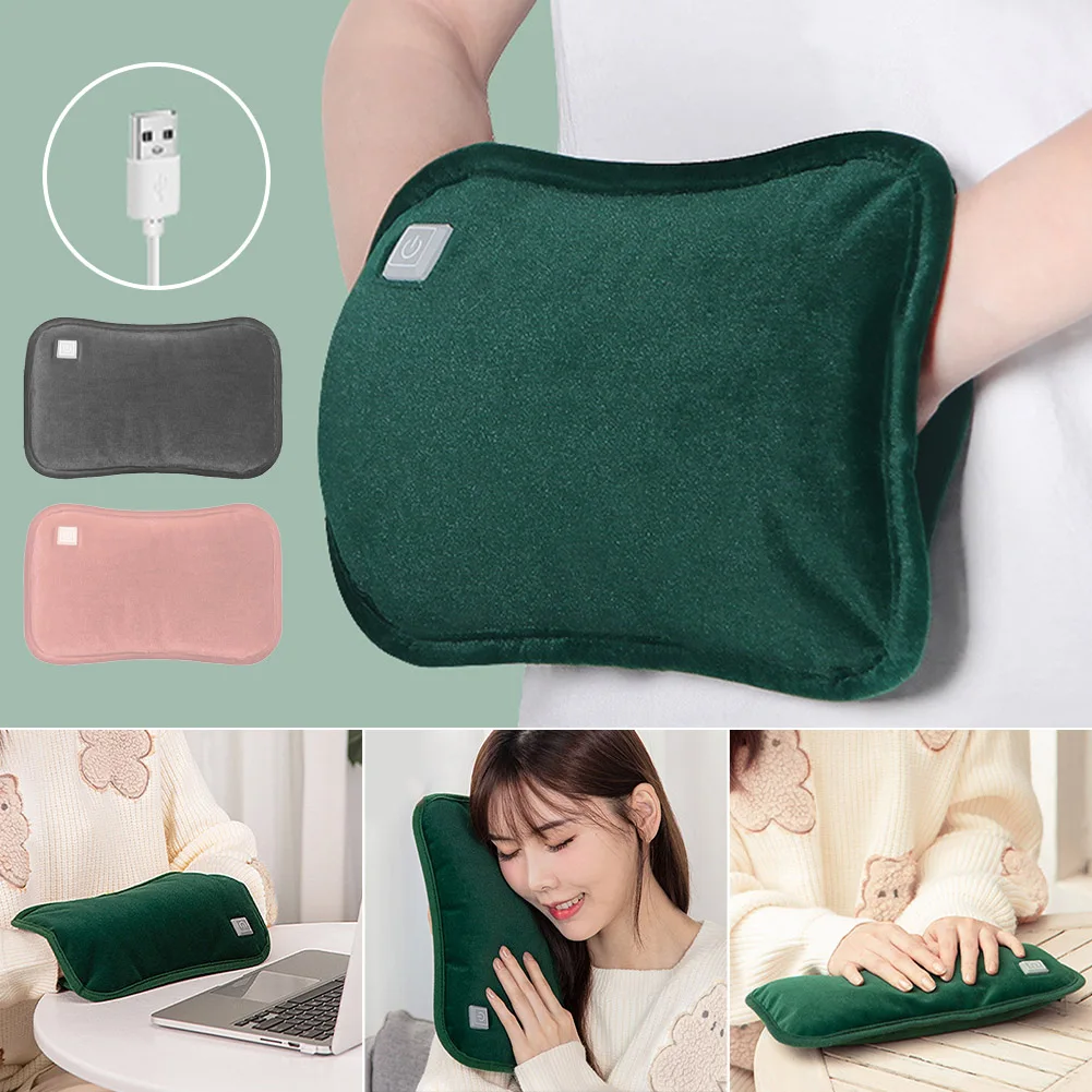 USB Heating Hand Warmer Rechargeable Electric Hot Water Bag Reusable Hot Water Bottle Winter Warming Products For Home Office
USB Heating Hand Warmer Rechargeable Electric Hot Water Bag Reusable Hot Water Bottle Winter Warming Products For Home Office