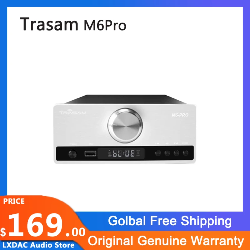 Встроенный аудио усилитель Trasam M6Pro TPA3250 2.0CH, мини Hi-Fi Класс D, встроенный усилитель для пассивных динамиков, мощность 150 Вт * 2
Встроенный аудио усилитель Trasam M6Pro TPA3250 2.0CH, мини Hi-Fi Класс D, встроенный усилитель для пассивных динамиков, мощность 150 Вт * 2