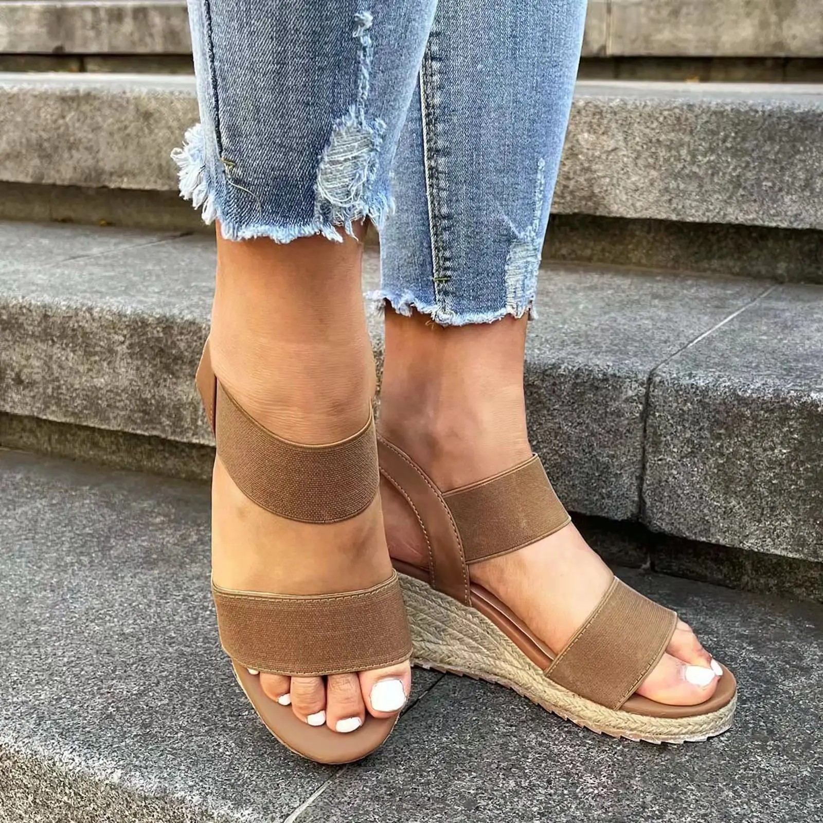 Women Sandals Summer Sandals Multi Color Platform Sandals Rainbow Wedges Heel Casual Beach Shoes Dropshipping Sandalias Mujer
Women Sandals Summer Sandals Multi Color Platform Sandals Rainbow Wedges Heel Casual Beach Shoes Dropshipping Sandalias Mujer