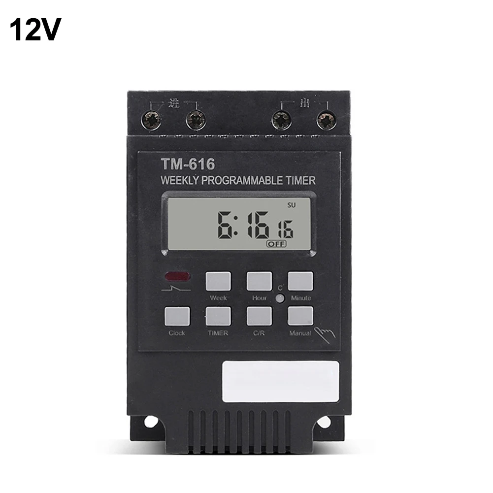 Durable Digital Timer Timer Tools Digital LCD Power Programmable Timer TM616 AC 220V Time Switch Relay Timer TM616
Durable Digital Timer Timer Tools Digital LCD Power Programmable Timer TM616 AC 220V Time Switch Relay Timer TM616