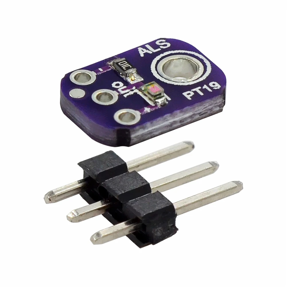 ALS-PT19 Analog Light Sensor Module High Dynamic Range Light Sensor Breakout Board For Arduino 2.5V-5.5V Light UV Sensor Module
ALS-PT19 Analog Light Sensor Module High Dynamic Range Light Sensor Breakout Board For Arduino 2.5V-5.5V Light UV Sensor Module