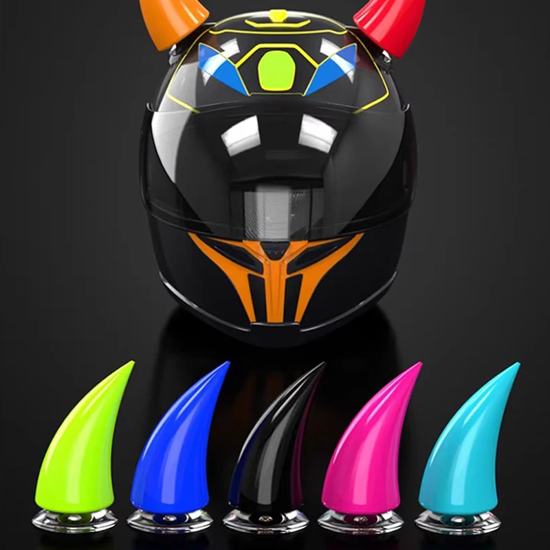 Helmet Devil Horns Decor Multi-color Long Short Horns Stickers For Motorcycle Bicycle Car Styling Helmet Accessories 
Helmet Devil Horns Decor Multi-color Long Short Horns Stickers For Motorcycle Bicycle Car Styling Helmet Accessories