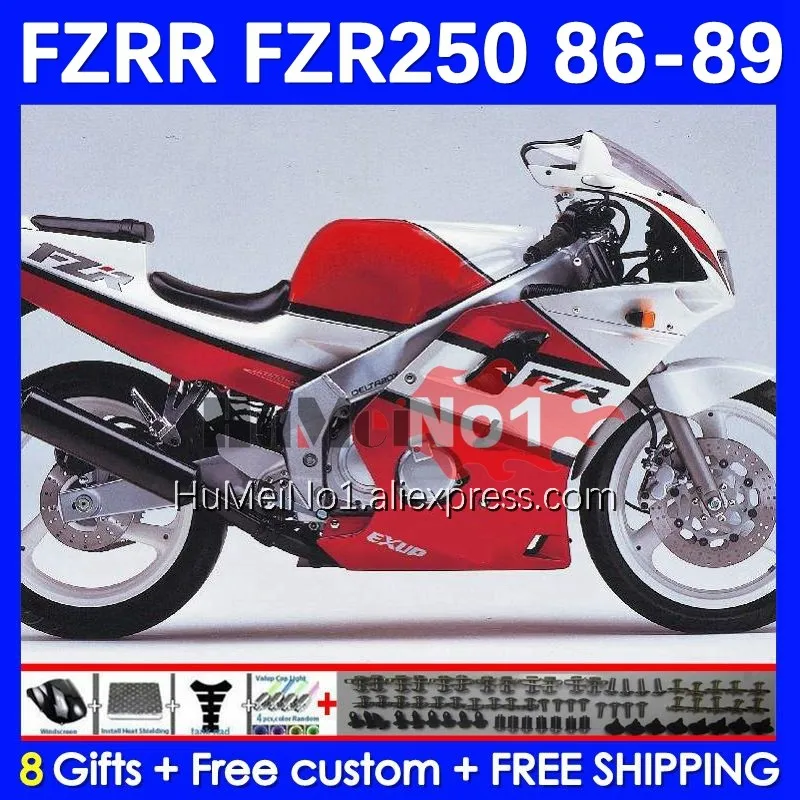 Обтекатель FZR250RR для YAMAHA FZR250 R FZRR FZR 250 250R, красный глянцевый 146No.52 брикет 86 87 88 89 FZR250R 1986 1987 1988 1989
Обтекатель FZR250RR для YAMAHA FZR250 R FZRR FZR 250 250R, красный глянцевый 146No.52 брикет 86 87 88 89 FZR250R 1986 1987 1988 1989