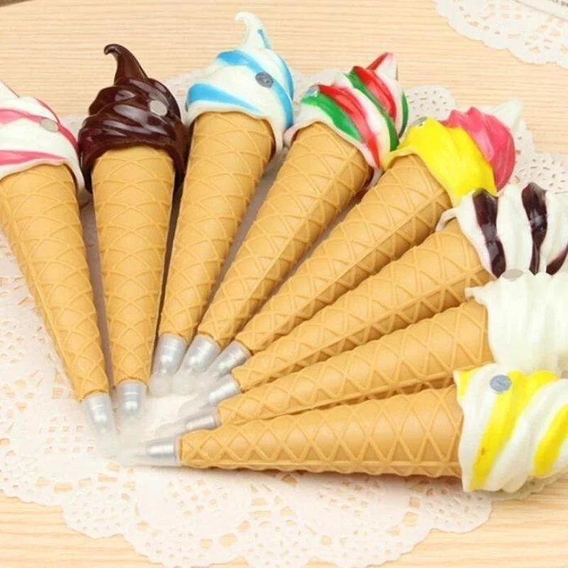 2pcs/set Student Office Stationery Gift Ice Cream Cute Ballpoint Pen Gel Random Color
2pcs/set Student Office Stationery Gift Ice Cream Cute Ballpoint Pen Gel Random Color