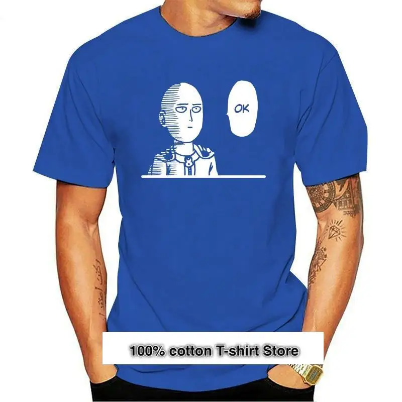 Camiseta de saikama One Punch Ok Onepunch, camiseta de Anime высокого качества, nueva
Camiseta de saikama One Punch Ok Onepunch, camiseta de Anime высокого качества, nueva