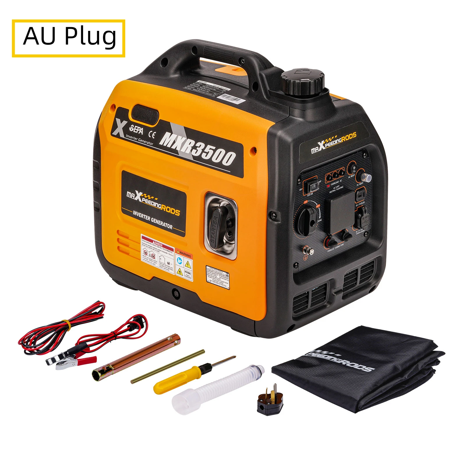 Portable Inverter Generator 3.5kw 3kw For Household Backup Recreation Tailgating Pure Sine Wave Stable Power Silent Noise Quiet
Portable Inverter Generator 3.5kw 3kw For Household Backup Recreation Tailgating Pure Sine Wave Stable Power Silent Noise Quiet